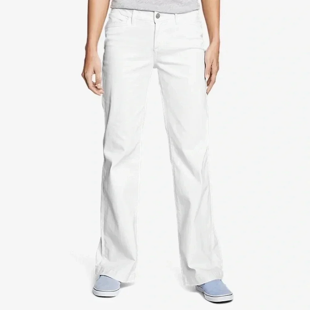 EDDIE BAUER Curvy Denim Trousers - Picture 1 of 11